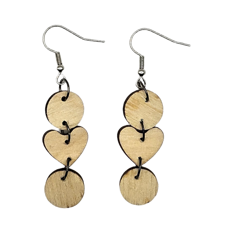 BO Fantaisie 4,4cm - Bois