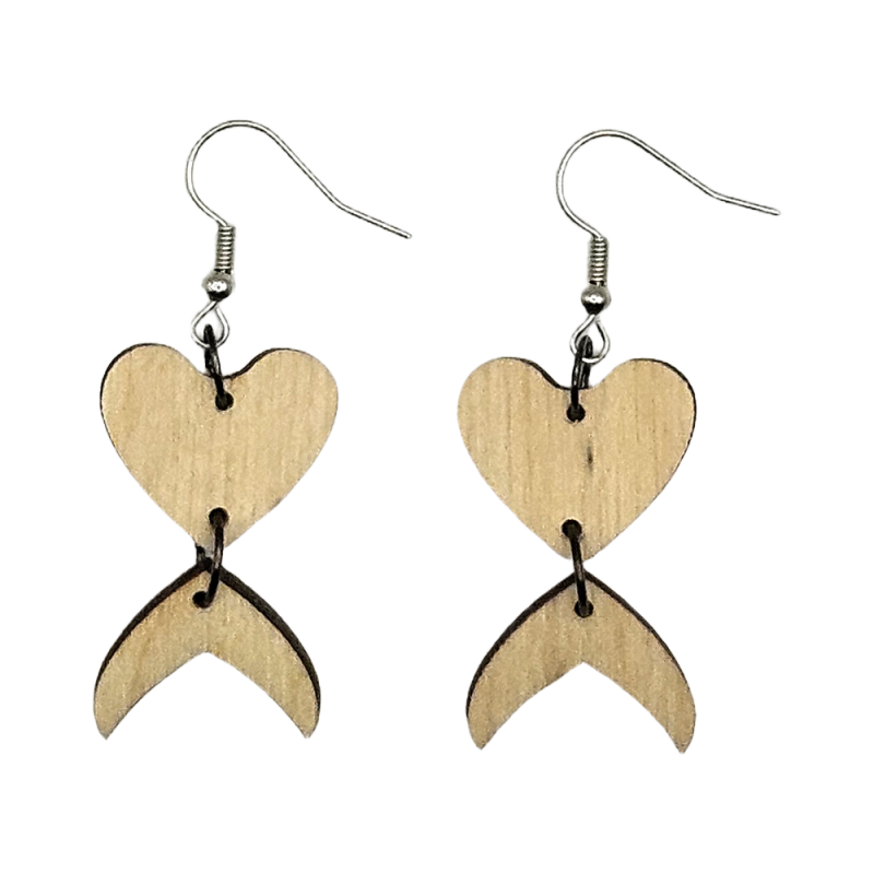 BO Fantaisie 3,6cm - Bois