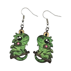 BO Fantaisie 3,4cm - Caméléons kawaii