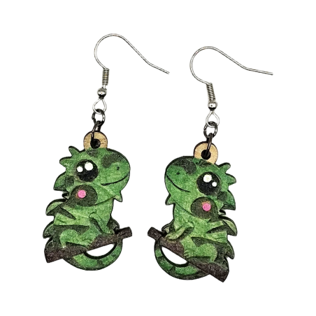 BO Fantaisie 3,4cm - Caméléons kawaii