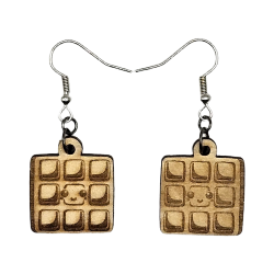 BO Fantaisie 2,3cm - Gaufres kawaii (var. 2)