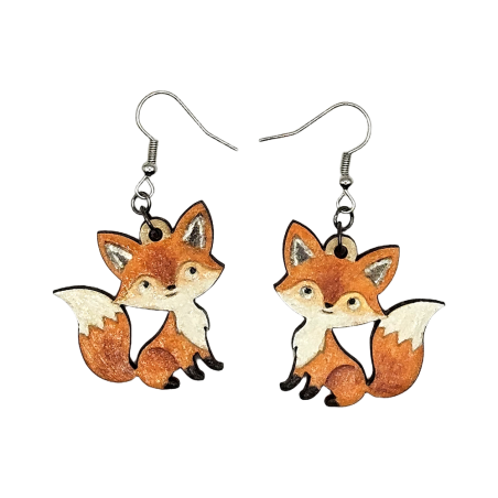 BO Fantaisie 3cm - Renard kawaii