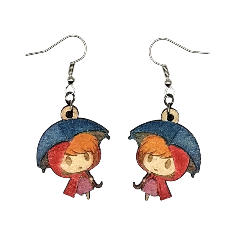 BO Fantaisie 3,1cm - Petit chaperon kawaii