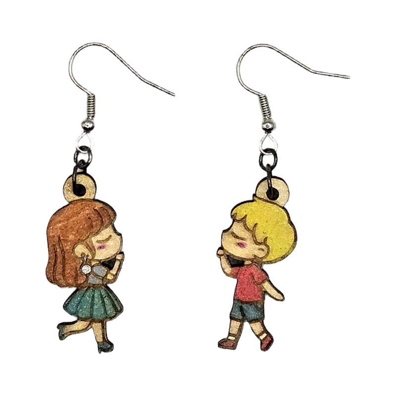 BO Fantaisie 3,2cm - Pêches kawaii