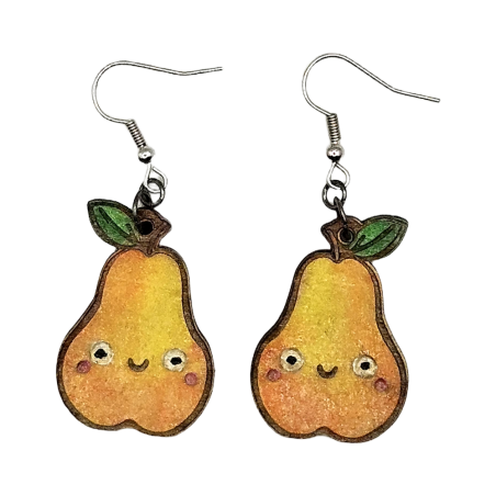 BO Fantaisie 3,2cm - Poires kawaii