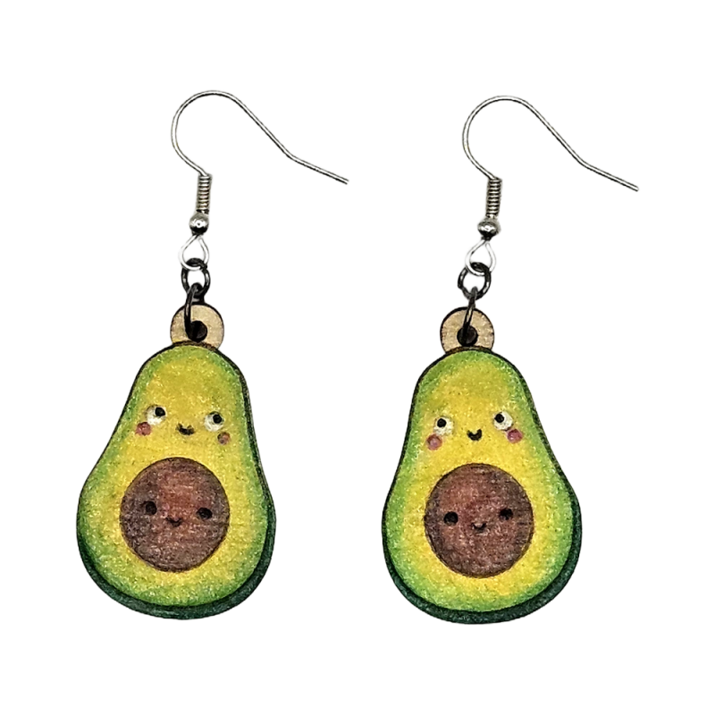BO Fantaisie 3,4cm - Avocats kawaii
