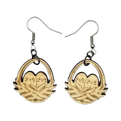 BO Fantaisie 2,5cm - Poussins dans un nid kawaii