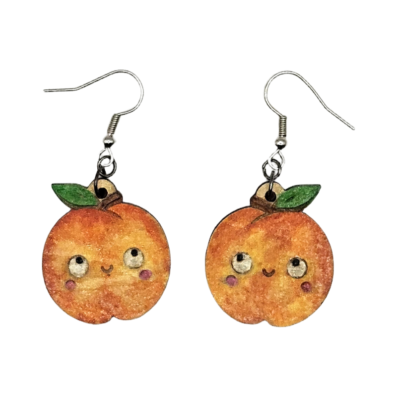 BO Fantaisie 3cm - Pêches kawaii