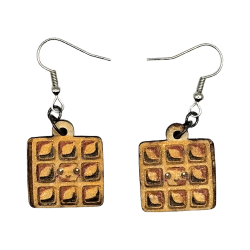 BO Fantaisie 2,3cm - Gaufres kawaii (var. 1)