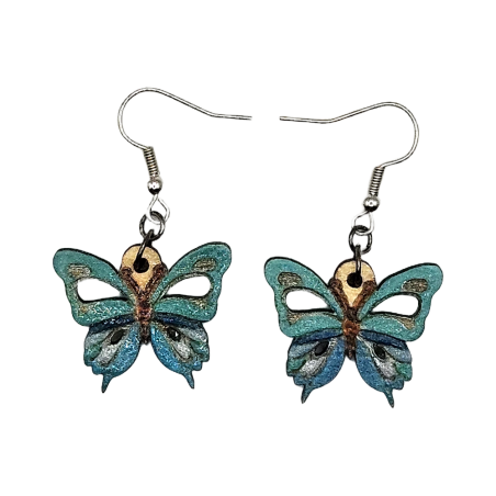 BO Fantaisie 2,2cm - Papillons