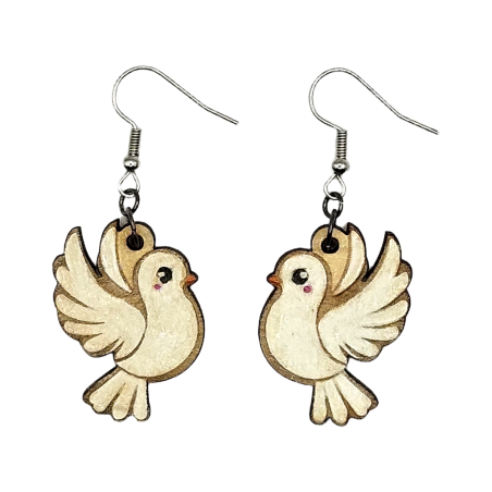 BO Fantaisie 3cm - Colombes kawaii