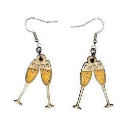 BO Fantaisie 3,2cm - Flûtes de champagne kawaii