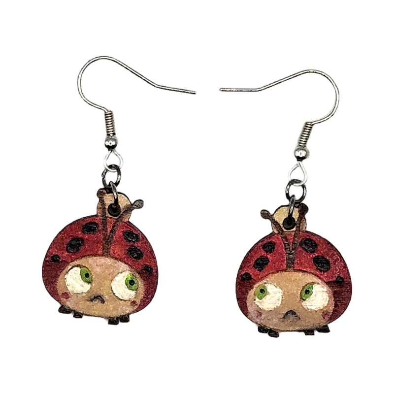 BO Fantaisie 2,2cm - Coccinelles kawaii