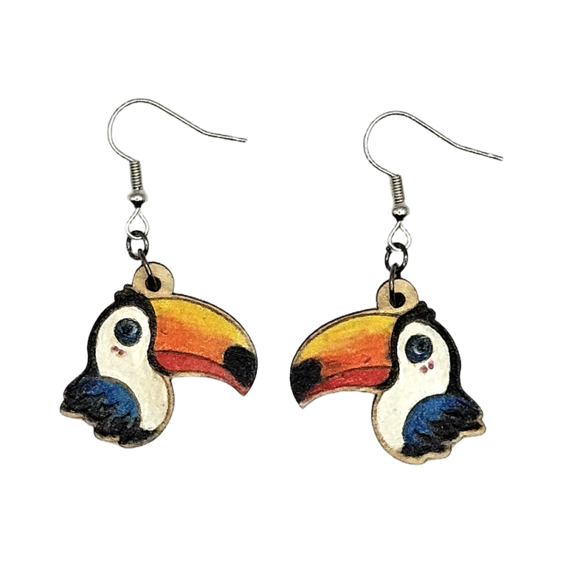 BO Fantaisie 2,6cm - Toucans kawaii