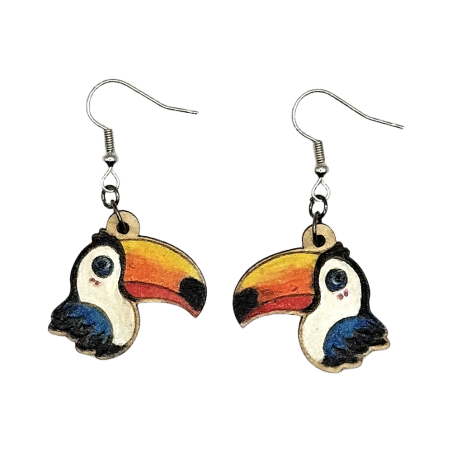 BO Fantaisie 2,6cm - Toucans kawaii