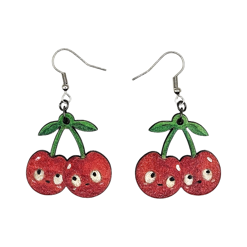 BO Fantaisie 3,1cm - Cerises kawaii