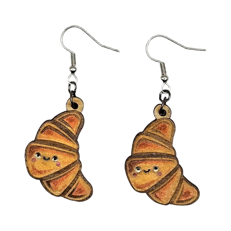 BO Fantaisie 3,4cm - Croissants kawaii