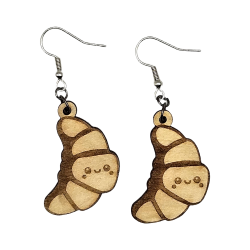 BO Fantaisie 3,4cm - Croissants kawaii