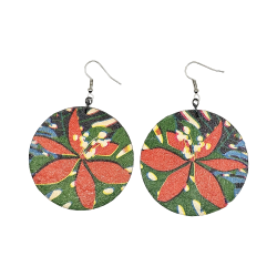 BO Rondes 5cm - Toucans, de feuilles et de fleurs