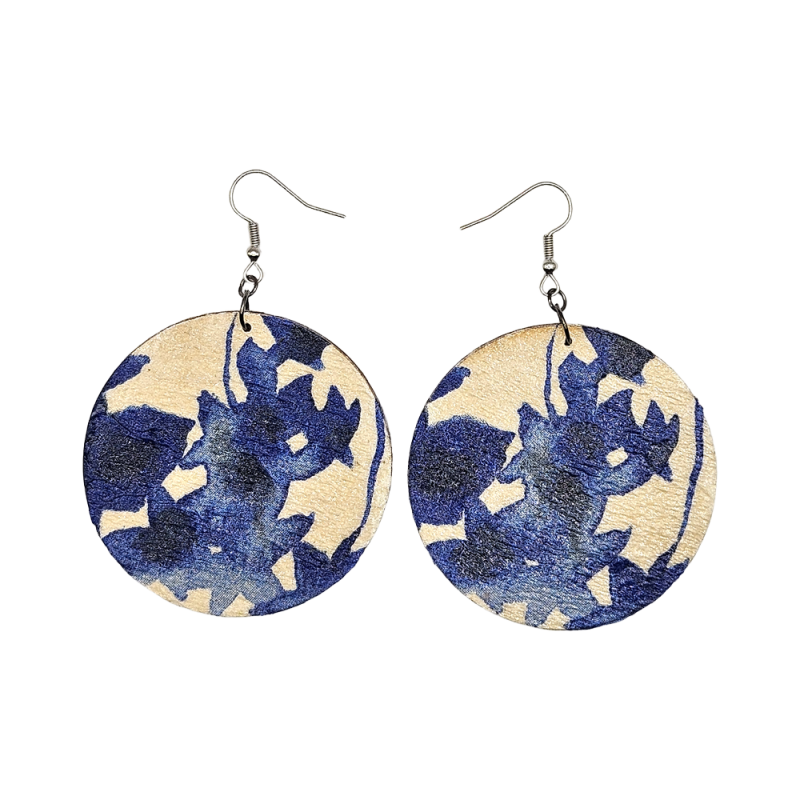 BO Rondes 5,2cm - Fleurs