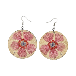 BO Rondes 5cm - Fleurs et de feuilles