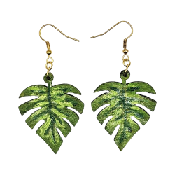 BO Feuille - Vert, blanc et bleu