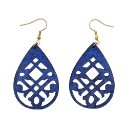 BO Gouttes - Bleu et violet