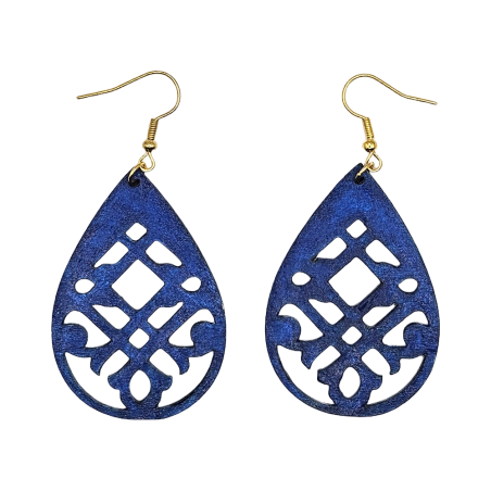 BO Gouttes - Bleu et violet