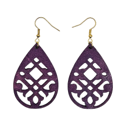 BO Gouttes - Bleu et violet