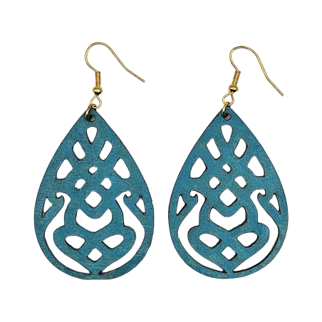 BO Gouttes - Bleu clair et bleu foncé