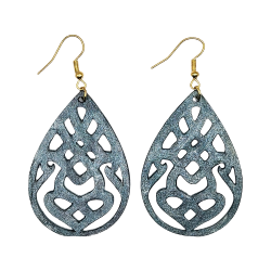 BO Gouttes - Bleu clair et bleu foncé