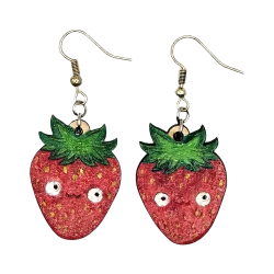 BO Fantaisie 3cm - Fraises kawaii