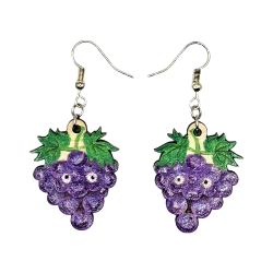 BO Fantaisie 3,2cm - Raisins kawaii