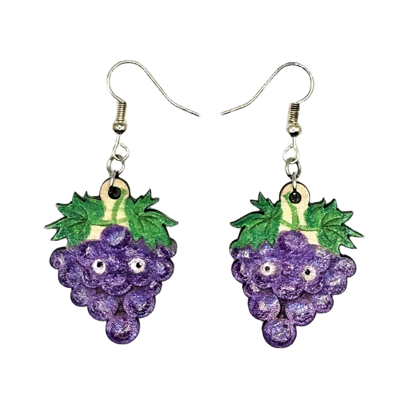 BO Fantaisie 3,2cm - Raisins kawaii