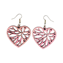 BO Rect. 4x3,7cm - Rose (var. 3)