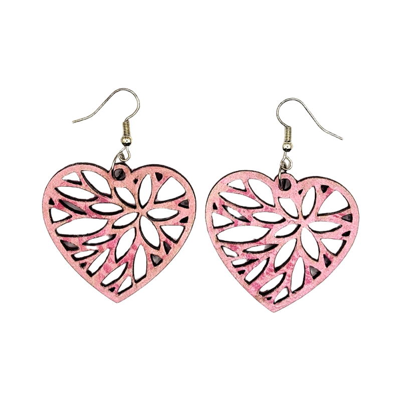 BO Rect. 4x3,7cm - Rose (var. 3)