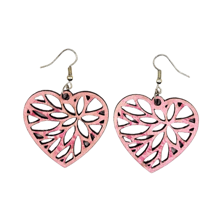 BO Rect. 4x3,7cm - Rose (var. 3)