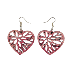 BO Rect. 4x3,7cm - Rose (var. 3)