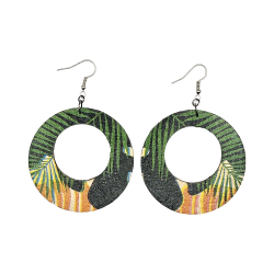 BO Rondes 5,2cm - Feuilles et de fleurs