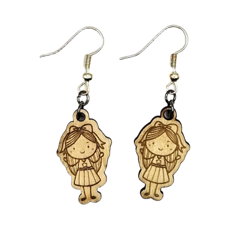 BO Personnage - Petite fille ruban