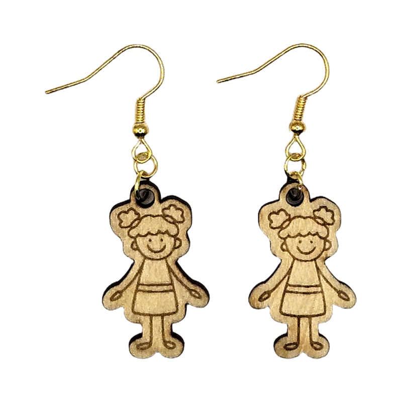 BO Personnage - Petite fille couettes