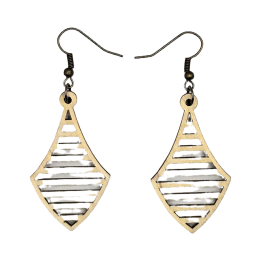 BO pendentifs géométriques 4.3cm