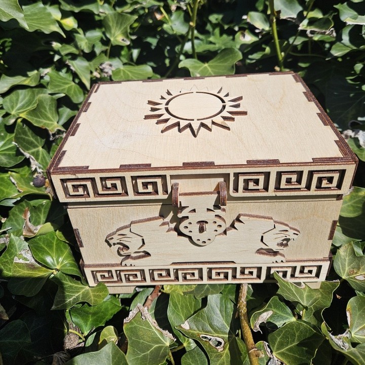 Coffret lions _ naturel