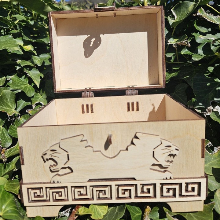 Coffret lions _ naturel