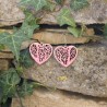 BO Rect. 4x3,7cm - Rose (var. 2)