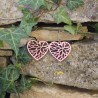 BO Rect. 4x3,7cm - Rose (var. 3)