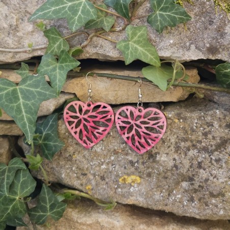 BO Rect. 4x3,7cm - Rose (var. 3)