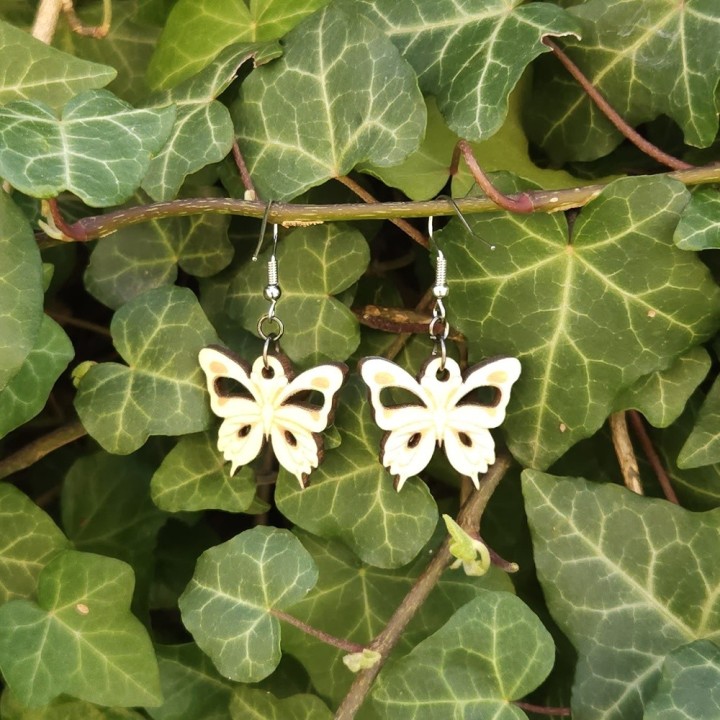 BO Fantaisie 2,2cm - Papillons