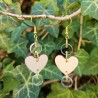 BO Acrylique et bois _ transparence et coeurs