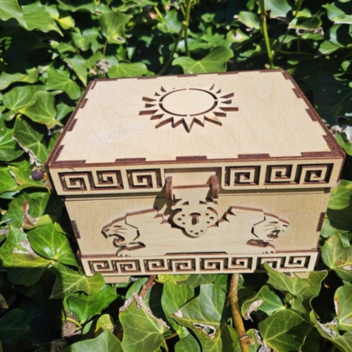 Coffret lions _ naturel